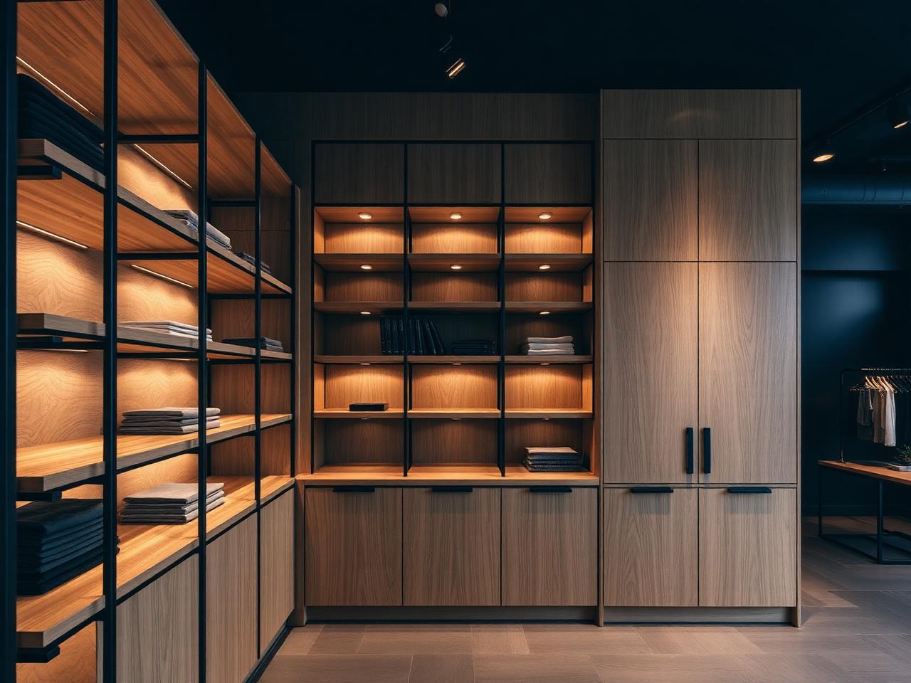 Retail display joinery